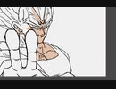 ベジータお絵描き