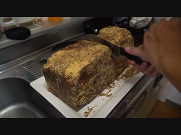 1本満足バーを100本合わせて出来た100本満足バーを分解してみた