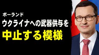 ポーランド、穀物輸入を巡って対立し、ウクライナへの武器供与を中止する模様