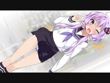 ゆかりさんのスカートが風で少しめくれるだけの動画