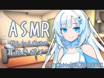雪さんに耳かきで慰めてもらった【耳かき(綿棒)/ASMR】