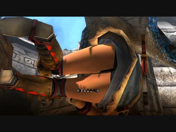 【MHXX Swithver.】ドスランポス拘束攻撃 三人称