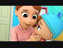 Bayi Lucu Sakit Demam _ Little Angel Bahasa Indonesia _ Kartun dan Lagu Anak