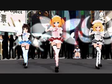 【東方MMD】三月精「Girls」第19回東方Project人気投票