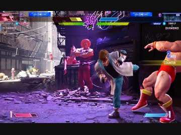 ストリートファイター６　451　ダイヤ１編　ザンギエフｖｓケン　2023　0813