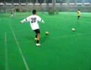 FC浜口 NO.19 司のキック練習 