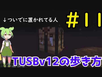 【Minecraft】TUSBv12の歩き方＃11【VOICEVOX実況】