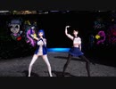 【MMDアズレン】鈴谷ちゃんとセントルイスちゃんの Monster [Red Velvet]