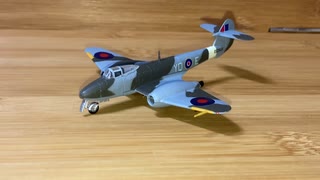 エフトイズ　初期ジェット機コレクション グロスター　ミーティアF.1 F-toys Early Jet Collection Gloster Meteor F.1 Scale: 1/144