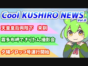 Cool　KUSHIRO　NEWS　Vo.8【VOICEVOX解説・VOICEROID解説】