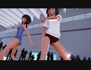 【Ray-mmd】吹雪が吹き抜けステージでバイオレンストリガー