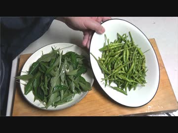 葉唐辛子の佃煮【長火鉢とおっさん325】