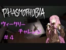 【Phasmophobia】ウィークリーチャレンジでゴーストを特定したい茜ちゃん #4