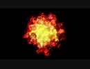 Liquid Fire Particle