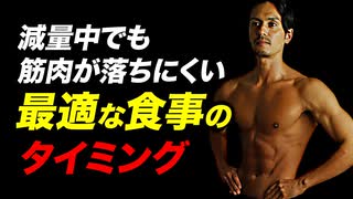 【減量】筋肉が落ちにくくなる 最適な食事のタイミングとは？ | パーソナルトレーナーが解説【ビーレジェンド プロテイン】