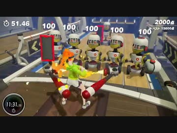 リングフィットアドベンチャー　ツイストバッティング　15700点
