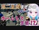 自販機の下を漁り、缶を集める第二皇女