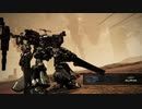 AC6対戦動画　W大グレ重2vs四脚型AC中量2脚型AC及びAC型AC