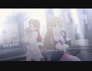 【ミリシタMAD】二人並んだ犬猫のセッション【もふM@S】