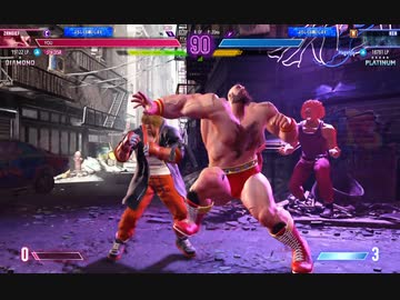 ストリートファイター６　474　ダイヤ１編　ザンギエフｖｓケン　2023　0816