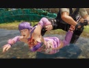 DOA6　あやね　リョナ　バイマン　足ホールド／腕固め