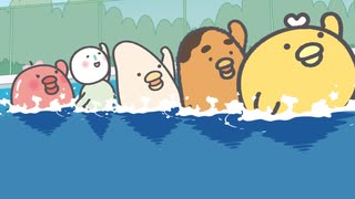 『チキップダンサーズ』　第9話　プール で ぶくぶく