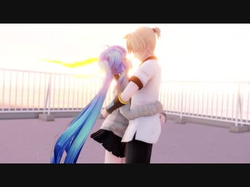 【MMD】YOASOBI - 夜に駆ける【ミク & レン】