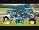 【競馬予想】回収率60％ゆっくりのスプリンターズステークス予想【ゆっくり実況】