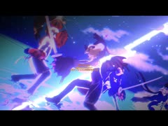 無音投稿お知らせ本編YouTubeオリキャラとKAITOさん戦闘MMD二次創作＊幕末機関説いろはにほへとOPだった曲＊荒野流転(FictionJunctionYUUKA様)VRMLiveViewer