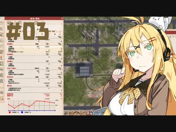 【Workers&Resources:SovietRepublic】茶色い共産党/#03「Gain 8 turns!」【CeVIO実況】