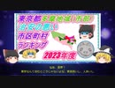 【ゆっくり解説】東京都多摩地区治安の悪い市区町村ランキング
