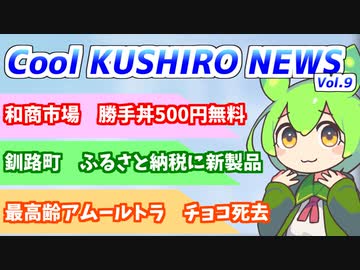 Cool　KUSHIRO　NEWS　Vo.9【VOICEVOX解説・VOICEROID解説】