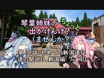 【琴葉姉妹車載】琴葉姉妹のちょっと出かけんけ？～初めての新潟遠征　道の駅巡り、新潟編７／４０【GLADIUS400】