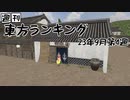 週刊東方ランキング　23年9月第4週