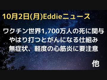 ワクチンで世界1,700万人の死に影響の研究報告　軽度の無症状心筋炎は多数可能性、要注意　アメリカは接種希望者に党派性が明確に現れる　やはり打てばがんになる