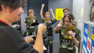 【Mリーグ】中田花奈選手、行ってらっしゃい(2023年10月02日)