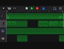 ガレージバンドで作曲してみた。