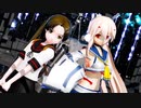 【MMD艦これ】今日は綾波ちゃんの進水日なので２人に「Hand in Hand」を踊ってもらいました【MMDアズールレーン】