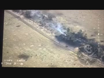 ホモと見る負傷兵を運んでる途中で負傷するロシア兵