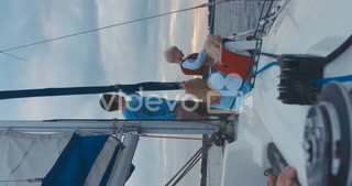 Family on Sailboat