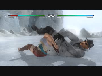 【リョナ】かすみ、氷上のコスプレ撮影！:バイマン監督【DOA5LR】【※閲覧注意】【ryona】