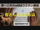 【拙アレンジ】鹿先生、第一三共のmRNAワクチン爆誕（2023年8月11日）@kinoshitayakuhi
