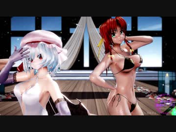 【東方MMD】紅魔組の６人で「被害妄想携帯女子（笑）」1080P