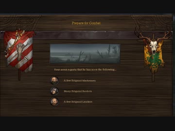 【Battle Brothers】ベテラン傭兵団と沼地の砦