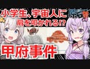【第四回原石祭非実況】1975年甲府市のブドウ畑に着陸したUFOから降りてきた宇宙人が小学生の肩を叩いた驚愕の事件【甲府事件】
