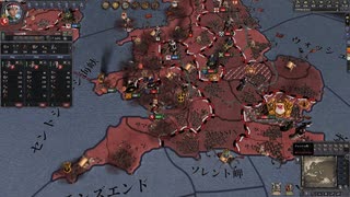 大反乱中。合流してみるものの、反乱軍の大部隊がきた。ck2 2023-10-05 21-23-52