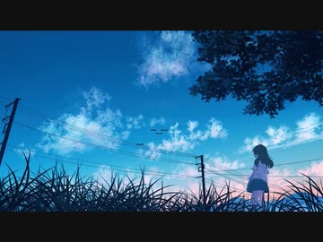 半透明／covered by ている。