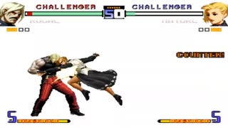 TAS KOF2002 オメガルガールvsマチュア