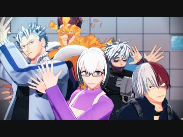 【第3回MMD廃】轟家でチャンバラジョニー【MMDヒロアカ】