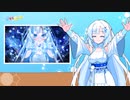 雑談と投稿祭用動画のサムネを紹介する雪さん。